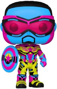 Funko Pop Falcon De Black Light Series De Marvel