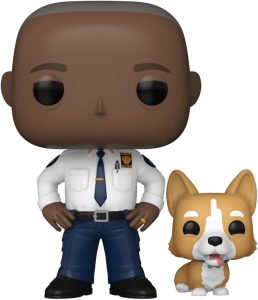 Funko Pop De Captain Ray Holt Con Cheddar De Brooklyn Nine Nine