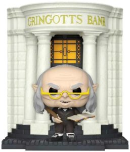 Funko Pop De Duende De Gringotts Con El Banco De Gringotts
