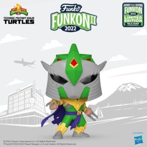 Funko Pop De Green Ranger Shredder De Las Tortugas Ninja De Funkon 2022