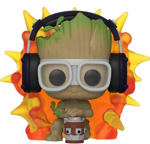 Funko Pop De Groot De Yo Soy Groot Con Detonador