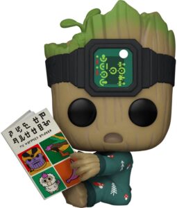 Funko Pop De Groot De Yo Soy Groot Con Revista