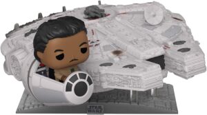 Funko Pop De Lando Calrissian Con El Halcón Milenario