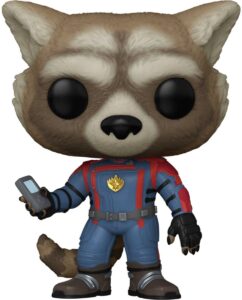 Funko Pop De Rocket Raccoon De Guardianes De La Galaxia Volumen 3