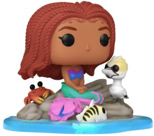 Funko Pop Ariel Con Amigos De La Sirenita Live Action