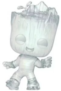 Funko Pop De Groot De Yo Soy Groot Transparente Exclusivo