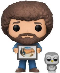 Funko Pop Bob Ross Con Hoot The Owl De Buhos Y Lechuzas