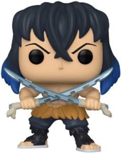 Funko Pop De Inosuke Hashibira Sin Máscara De Kimetsu No Yaiba De Demon Slayer