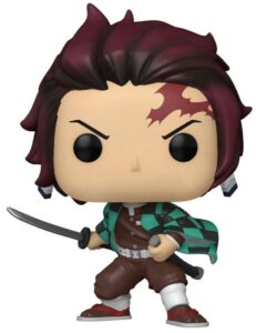 Funko Pop De Tanjiro Kamado De Kimetsu No Yaiba De Demon Slayer