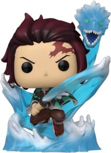 Funko Pop De Tanjiro Kamado Dragón De Agua De Kimetsu No Yaiba De Demon Slayer