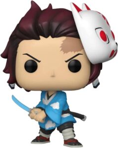 Funko Pop De Tanjiro Kamado Máscara De Kimetsu No Yaiba De Demon Slayer