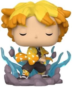 Funko Pop De Zenitsu Agatsuma Exclusiva De Kimetsu No Yaiba De Demon Slayer