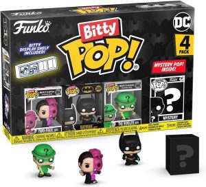 Funko Bitty Pop Dos Caras, Batman Y El Acertijo De Batman