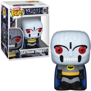 Funko Bitty Pop De Batman Robot De La Serie Animada De Batman De Dc