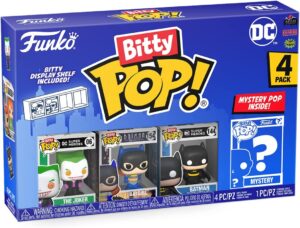 Funko Bitty Pop De Batman De Dc 4 En 1 Con The Joker, Batgirl Y Batman