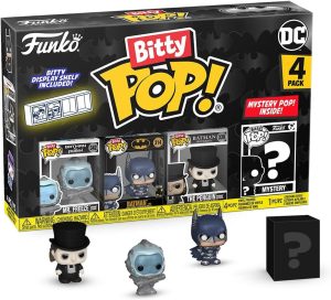 Funko Bitty Pop De Mr Freeze, Batman Y El Pinguino De Batman