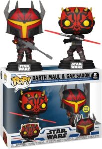 Funko Pop De Darth Maul Y Gar Saxon
