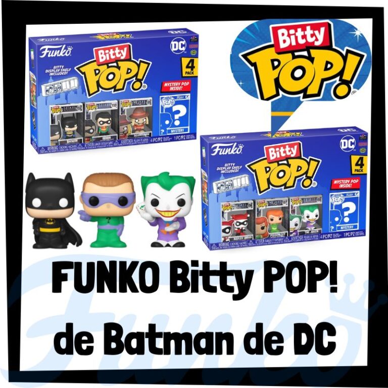 Lee más sobre el artículo Los mejores FUNKO Bitty POP de Batman de DC