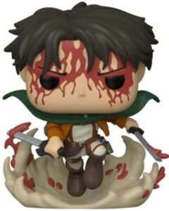 Funko Pop De Levi Ackerman En Acción De Shingeki No Kyojin