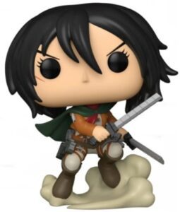 Funko Pop De Mikasa Ackerman En Acción Exclusivo De Shingeki No Kyojin