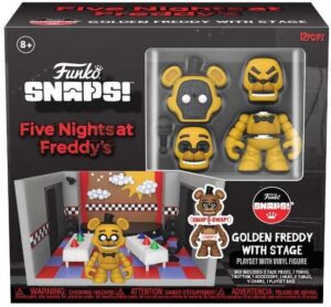 Funko Snaps De Five Nights At Freddy’s De Golden Freddy With Stage