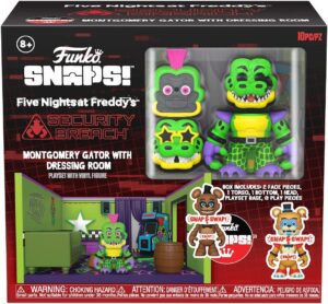 Funko Snaps De Five Nights At Freddy’s De Montgomery Gator With Dressing Room