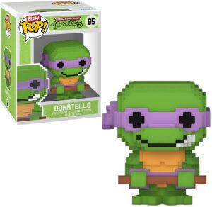 Funko Bitty Pop De Donatello Píxel De Las Tortugas Ninja