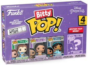 Funko Bitty Pop De Princesa Disney 4 En 1 Con Bella, Pocahontas Y Jasmine