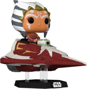 Funko Pop De Ahsoka Tano En El Delta 7 Jedi Starfighter