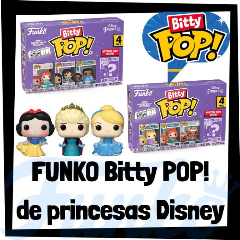 Lee más sobre el artículo Los mejores FUNKO Bitty POP de princesas Disney