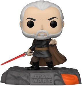 Funko Pop Darth Tyranus De Red Saber Series