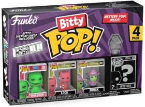 Funko Bitty Pop De Oogie Boogie, Lock Y Shock De Pesadilla Antes De Navidad