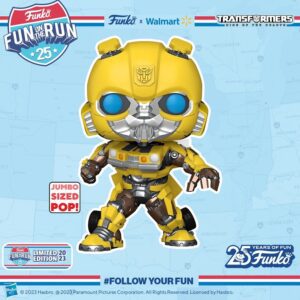 Funko Pop De Bumblebee De 25 Cm De Transformers De Fun On The Run 25