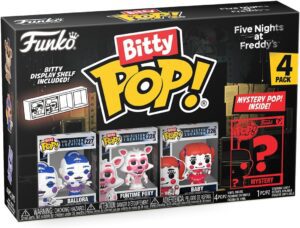 Funko Bitty Pop De Ballora, Funtime Foxy Y Baby De Five Nights At Freddy’s