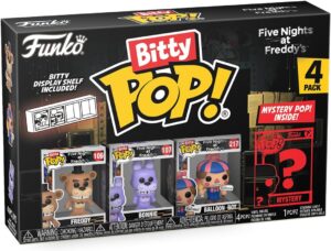 Funko Bitty Pop De Freddy, Bonnie Y Balloon Boy De Five Nights At Freddy’s