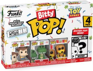 Funko Bitty Pop De Woody, Rex Y Slinky Dog De Toy Story