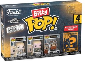 Funko Bitty Pop De Galadriel, Legolas Y Gimli