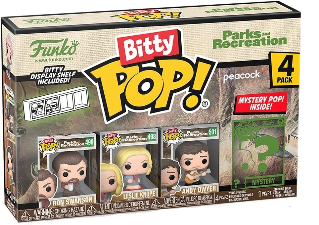 Los mejores FUNKO Bitty POP de Parks and Recreation