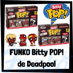 Los mejores FUNKO Bitty POP de Deadpool - Figuras Funko Bitty POP de Deadpool