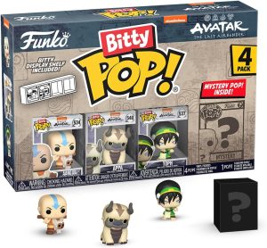 Funko Bitty Pop Avatar Momo, Appa Y Toph