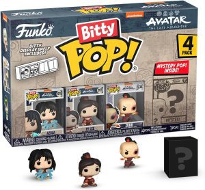 Funko Bitty Pop Avatar Tla Azula, Ty Lee Y Zuko