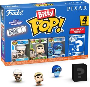 Funko Bitty Pop Disney Pixar De Carl, Russell Y Tristeza