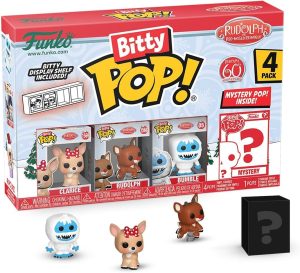 Funko Bitty Pop Rudolph De Navidad De Clarice, Rudolph Y Bumble