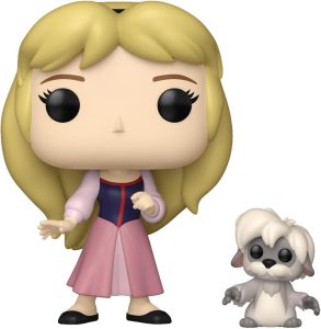 Funko Pop Eilonwy Con Gurgi De Taron Y El Caldero Mágico